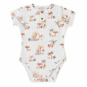 Palm Springs -  Snuggle Hunny Short Sleeve Body suit