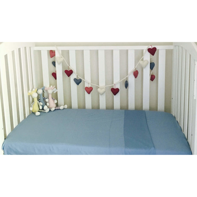 100 Organic Bamboo Cot Sheets Noosa BedBodyBaby