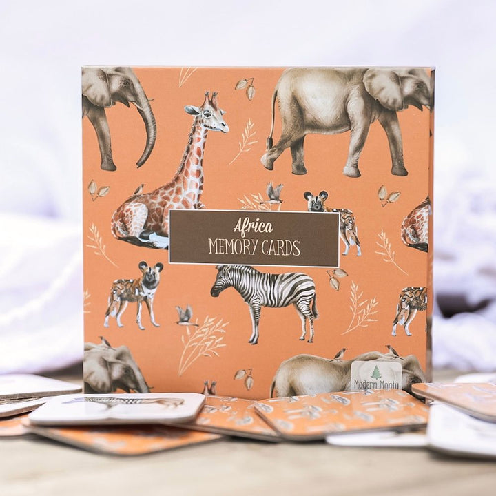 Modern Monty - African Memory Card Game