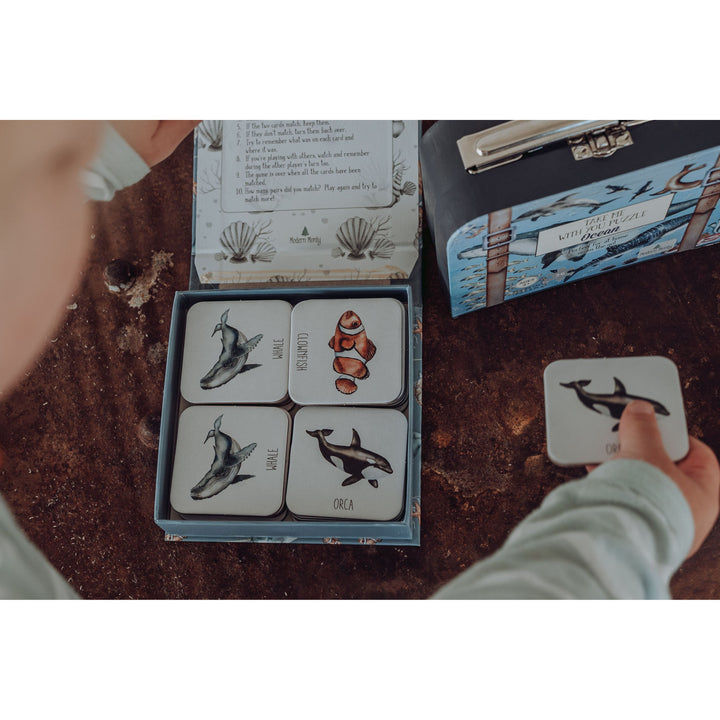 Modern Monty - Oceans Memory Card Game